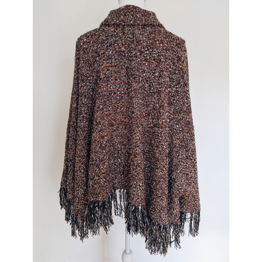 Tree of Life rayon poncho - Picture 3 of 6